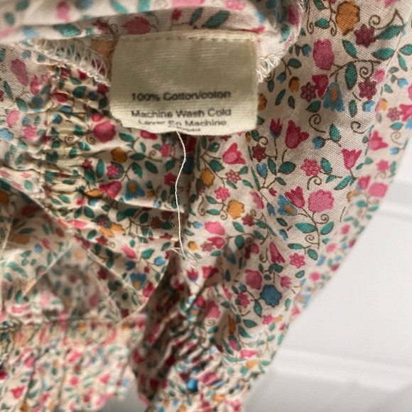 Kimchi & Blue Floral Spaghetti Strap Crop Top - Picture 7 of 7